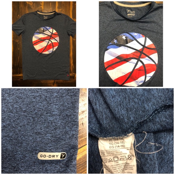 Set of 7 Boys Athletic Shirts SZ XL & XXL - Picture 7 of 8